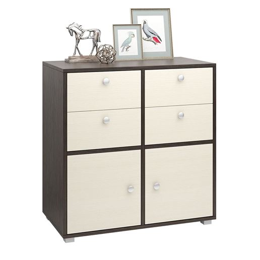 Комод Прайм-22-3 венге / дуб молочный