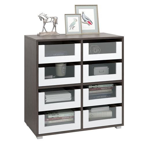 Комод Прайм-22-4 венге / белый