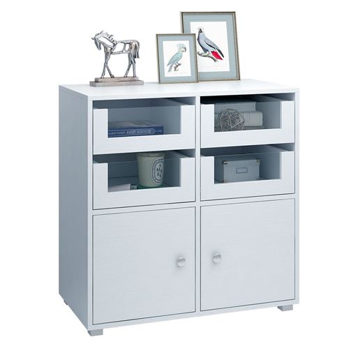 Комод Прайм-22-5 белый