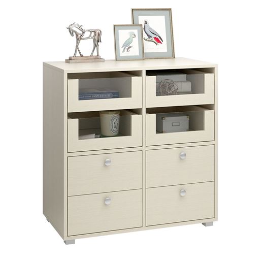 Комод Прайм-22-6 дуб молочный