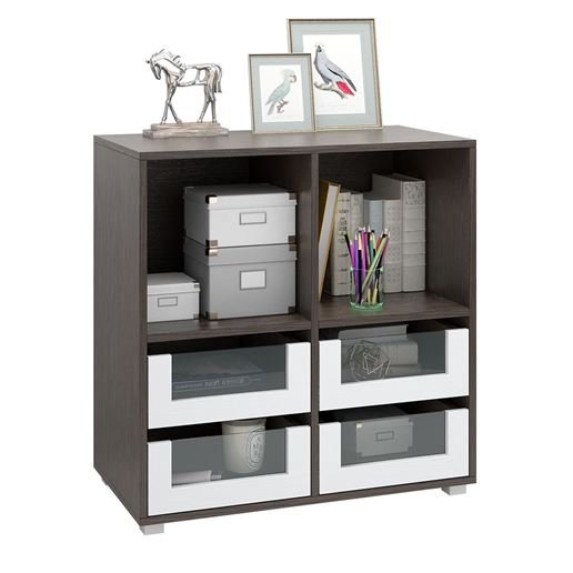 Комод-тумба Прайм-22-7 венге / белый