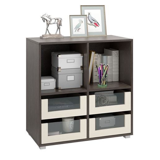 Комод-тумба Прайм-22-7 венге / дуб молочный