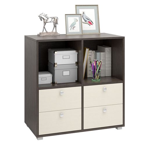 Комод-тумба Прайм-22-8 венге / дуб молочный