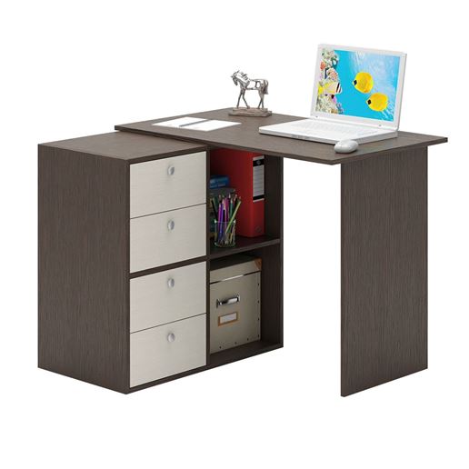 Компьютерный стол Прайм-37 венге / дуб молочный