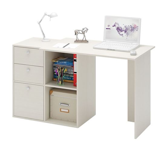 Компьютерный стол Прайм-39 дуб молочный