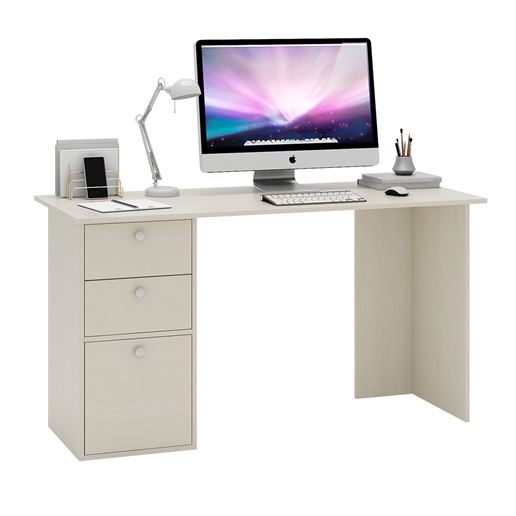 Письменный стол Прайм-58 дуб молочный