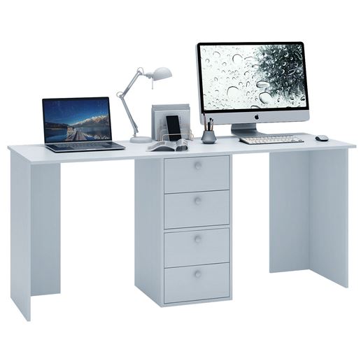 Стол для двоих Прайм-85 белый