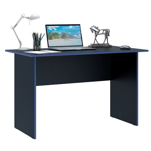 Стол письменный Милан-5 черный / синий