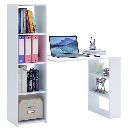 Стол-стеллаж Уно-6 белый