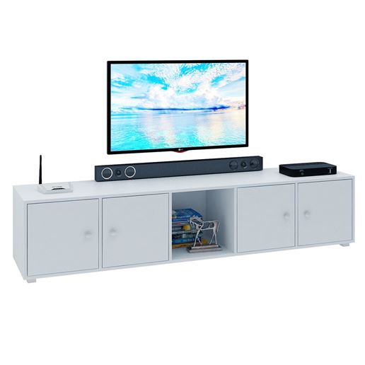 ТВ Тумба Прайм-51-1 подвесная / напольная белый