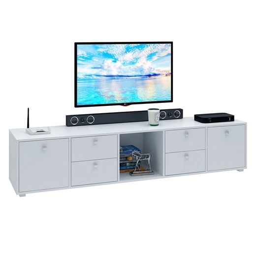 ТВ Тумба Прайм-51-9 подвесная / напольная белый