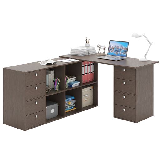 Угловой стол Прайм-82 венге