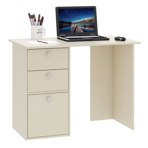 Компьютерный стол Прайм-35 дуб молочный