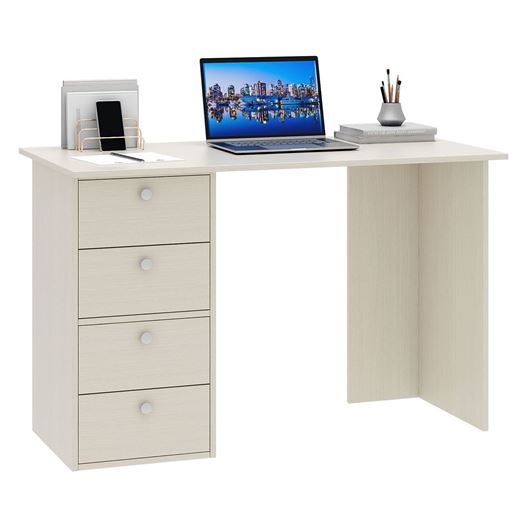 Компьютерный стол Прайм-41 дуб молочный