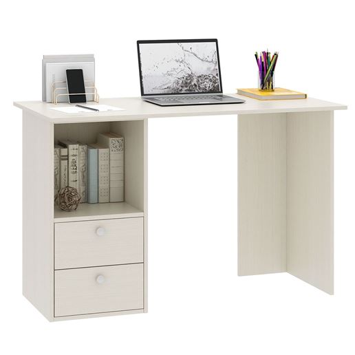 Компьютерный стол Прайм-43 дуб молочный