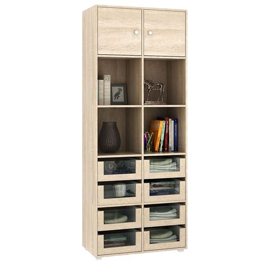 Стеллаж Прайм-52-4 дуб сонома