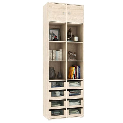 Стеллаж Прайм-62-4 дуб сонома