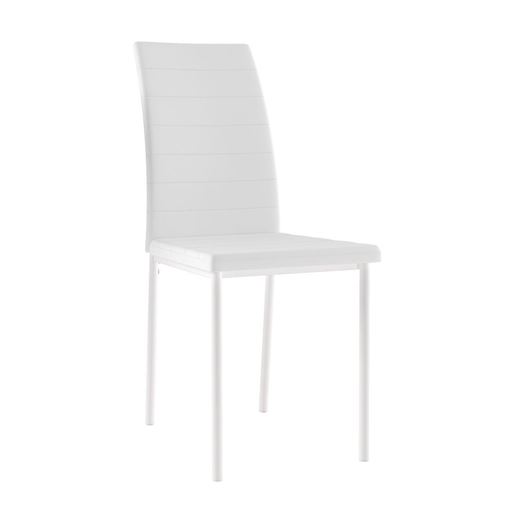 Стул Винс/Металл Белый/ЭкокожаБелый