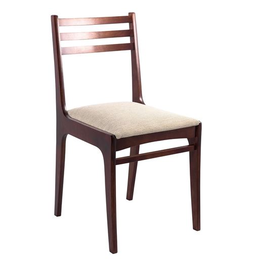 Стул Грис (С08)/Массив березы Грецкий орех/ТканьАполло беж