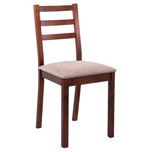 Стул Рене (С39М3)/Массив березы Грецкий орех/ТканьАполло беж