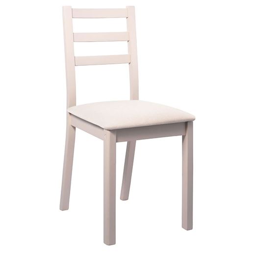 Стул Рене (С39М3)/Массив березы Слоновая кость/ТканьАполло беж