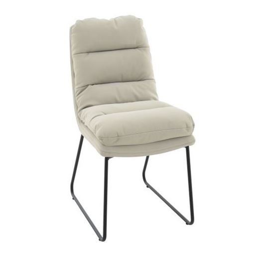 Стул Софт/Металл Черный матовый Муар/ЭкокожаТурин 03