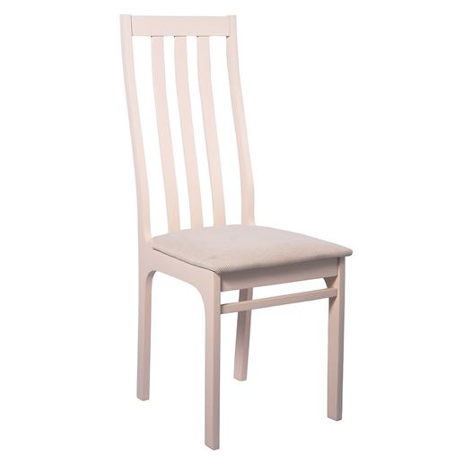 Стул Франц (С36)/Массив березы Слоновая кость/ТканьАполло беж