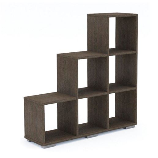 Стеллаж Стильный  СС-1/108*30*109/Венге темный/