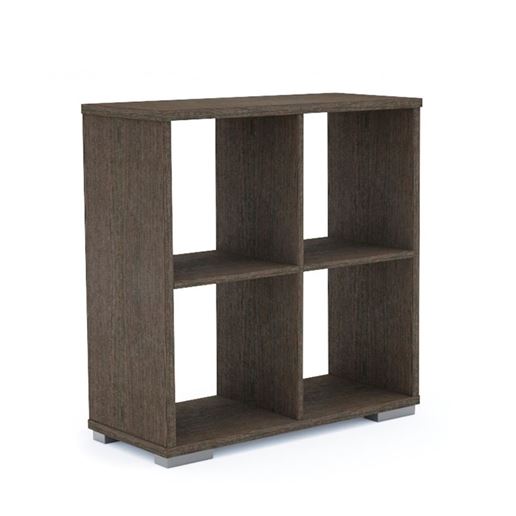 Стеллаж Стильный С-3/72*30*74/Венге темный/