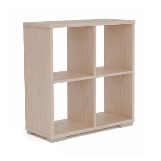 Стеллаж Стильный С-3/72*30*74/Шимо светлый/