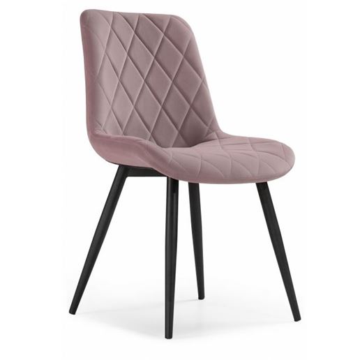 Стул Fox light purple / black