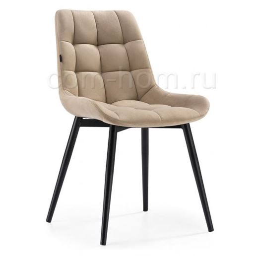 Стул на металлокаркасе Алст velutto 05 / черный