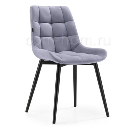 Стул на металлокаркасе Алст velutto 49 / черный