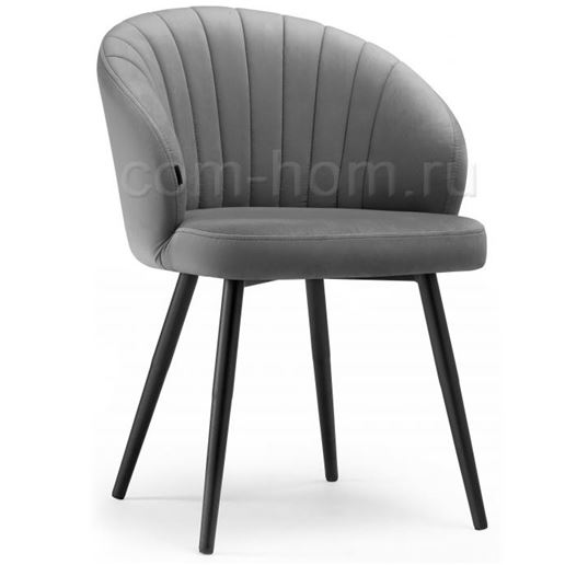 Стул на металлокаркасе Бэнбу velutto 32 / черный