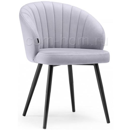 Стул на металлокаркасе Бэнбу velutto 49 / черный