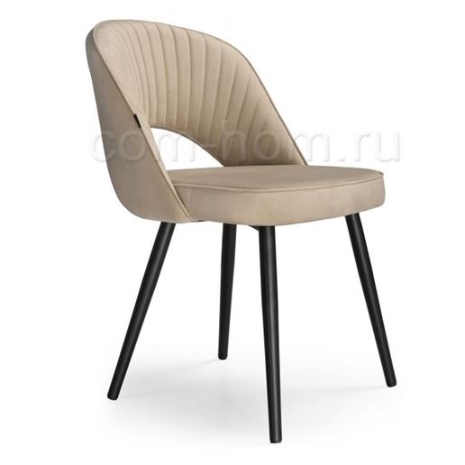 Стул на металлокаркасе Сандвикен velutto 05 / черный