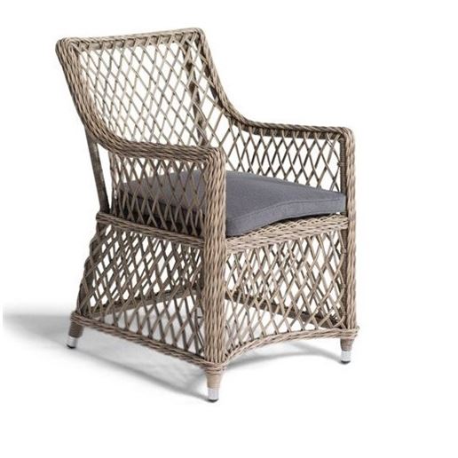 "Латте" кресло соломенное