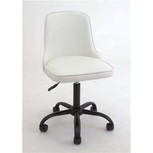 Стул ADAM BK Office 942-4 (WHITE PU)