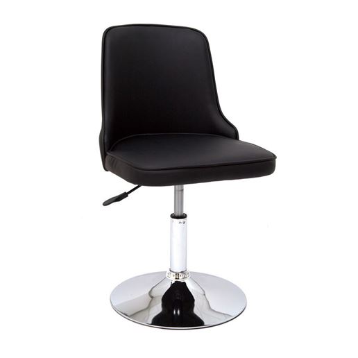 Стул ADAM BK Base 942-5 (BLACK PU)