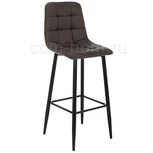 Барный стул Chio black / dark brown