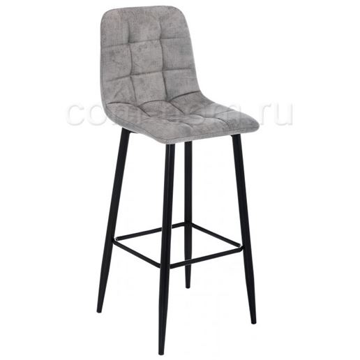 Барный стул Chio black / grey