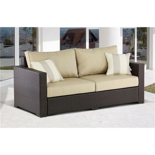 Диван плетеный AFM-215B Brown/Light