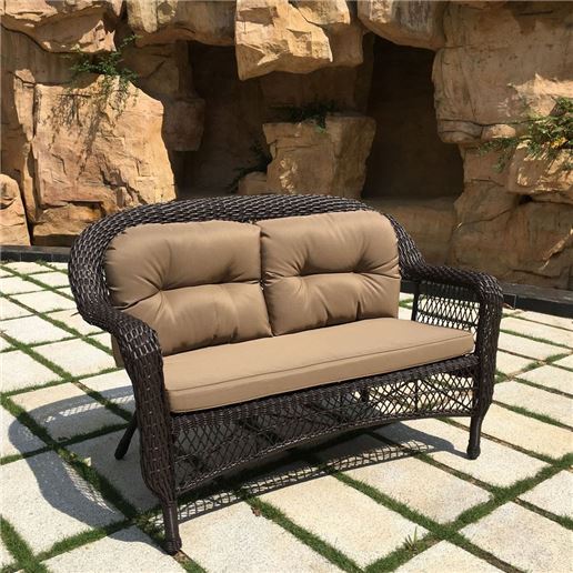 Плетеный диван LV520-1 Brown/Beige