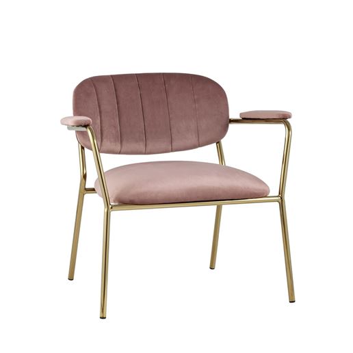 Кресло Кэрол пыльно-розовый