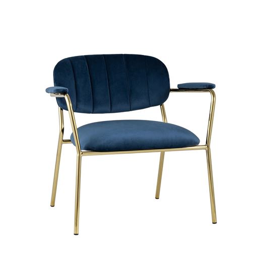 Кресло Кэрол синий