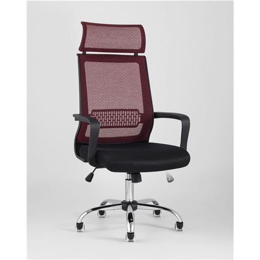 Кресло офисное TopChairs Style красное