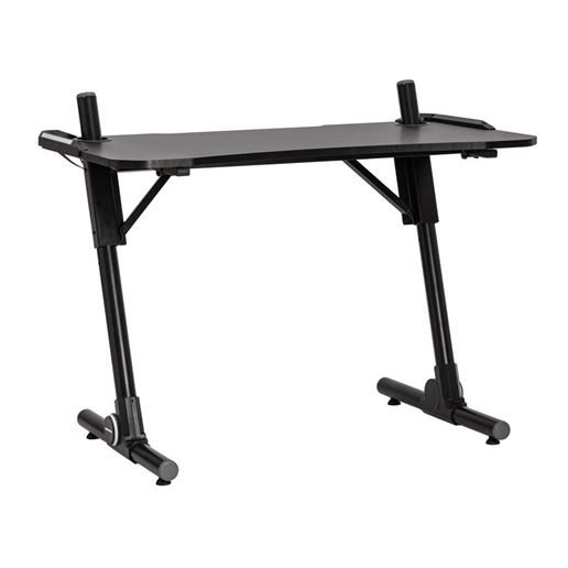 Стол геймерский TopChairs Storm LED черный