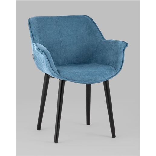 Стул с подлокотниками Мэйсон голубой