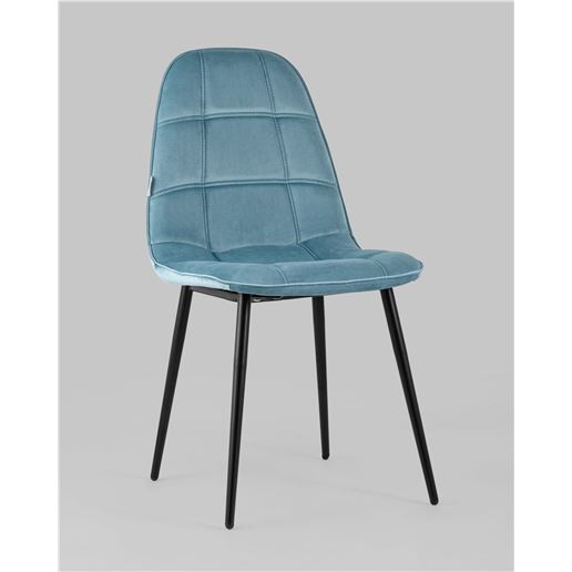Стул Тейлор велюр пыльно-голубой