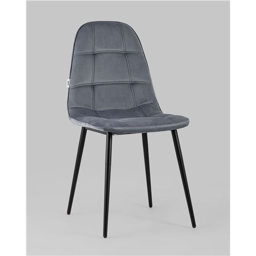 Стул Тейлор велюр серый